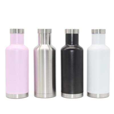 China Custom Vacuum Insulated Cool Beer Flask Kinto Water Bottle Logo 20oz Stainless Steel Sports Cup Leakproof Lid PORTABLE for sale