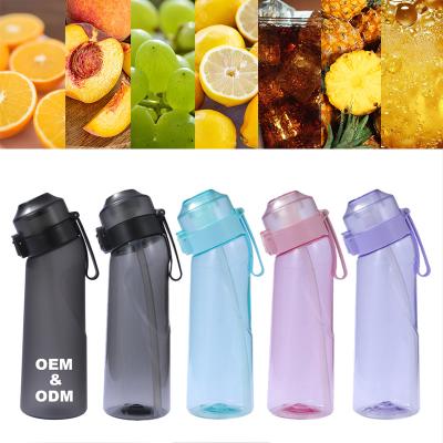 China Viable Custom Logo 650ml Bpa Free Tritan Air Scent Fruit Flavor Air Up Water Bottle With Flawour Flavor Pod for sale