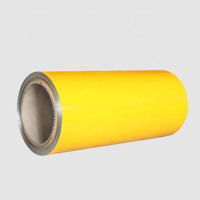 China Durable Painted Construction Decoration Solid Color Metal Roof Coil Aluminum Material Color Coated for sale