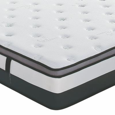 China Modern Vacuum Bedroom 9 Zone Pocket Spring Bed Mattress King Queen Compressed Mattresses For Bedroom With Cool Gel Memory Foam for sale