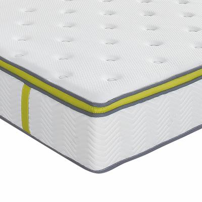 China Compressed Modern Queen Size Vacuum Bedroom Mattress Pocket Spring Bed Mattress With Ergonomic 7 Zones Pocket Spring for sale