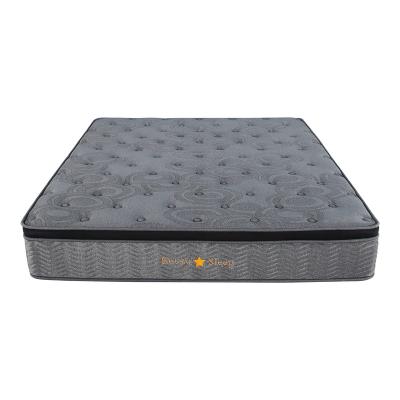 China Vacuum Roll Packing Black Color Mattress Hot Sale Queen Size Mattress With Strong Materials for sale