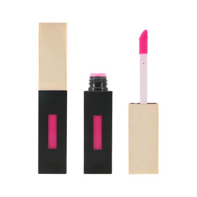 China Cosmetic Packaging Privately Customized 4ml Square Lipstick Set Empty Cosmetic Packaging Lip Gloss Tube for sale