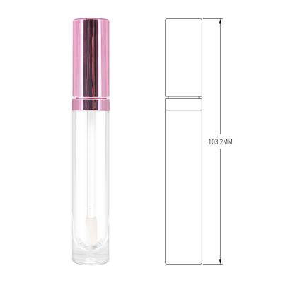 China Cosmetic maker Cheap Custom Cosmetic packaging empty lip gloss tube plastic lipstick cosmetic to make your own lip gloss tube for sale