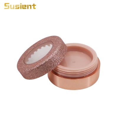 China ABS Cosmetic Cream Cap PET Plastic Wide Mouth Cosmetic Jar Cosmetic Jar 3.2ml for sale