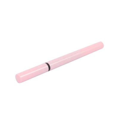 China Waterproof Empty Pink 0.5ml Eyeliner Pencil Tube Free Sample Cosmetic Container Packaging With Brush Eyeliner Pencil for sale