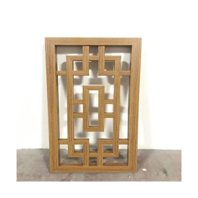 China CLASSIC Hollow Alloy Screen Manufacturer Ceiling Partition Aluminum Alloy Screen Lattice for sale