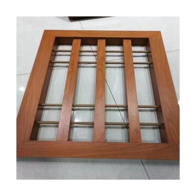 China Traditional Manufacturer Wholesale Custom Processing Welded Cut Out Hollow Aluminum Grille Window for sale