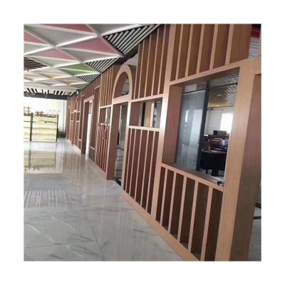 China Traditional Wooden House Deco Color Aluminum Alloy Room Dividers Decorative Aluminum Grill Window for sale