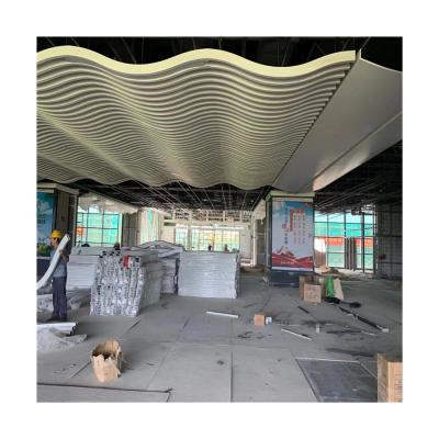 China Ceiling Manufacturer Customization Metal Tube Aluminum Pipe Passage Pipe Square Profile for sale