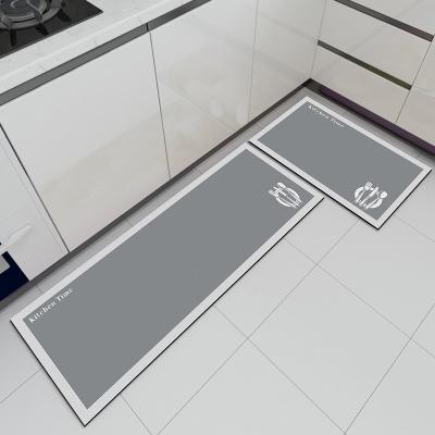 China Washable 2022 Kitchen Hot-selling Advanced Aesthetic Anti-slip Mat Anti Fatigue Washable Kitchen Rugs And Mats Waterproof Kitchen Mat for sale