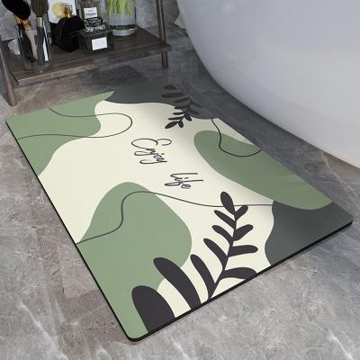 China Sustainable 2022 new style outdoor mat Absorbent non-slip silicone bath mat Design sizes can be customized bath mats non slip for sale