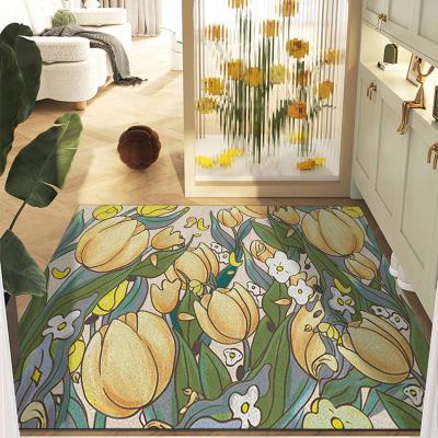 China Stain Resistant high elasticity environmental protection material skid resistance custom size safe rugs and carpets for sale