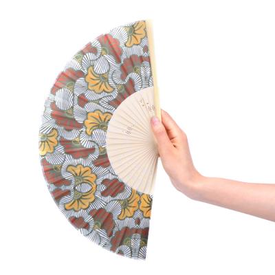 China China Hot Selling Mini Bamboo Manual Hand Fan Folding Custom for sale