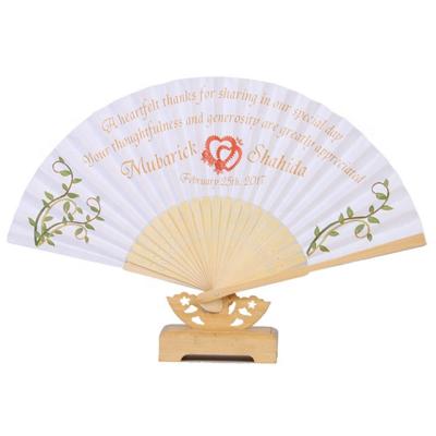 China China Cheap Price Bamboo Materials OEM Wedding Paper Fan Material For Making Hand Fans for sale