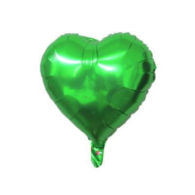 China Birthday Wedding Party Decoration Inflatable Foil Balloon 18 Inch Heart Shape Foil Balloon Wedding Birthday Party Decoration for sale