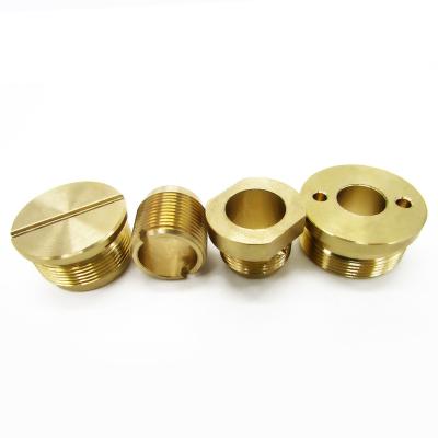 China Industrial Equipment High Precision CNC 5-Axis Copper Aluminum Brass Turning Service For Metal Lathe Parts for sale