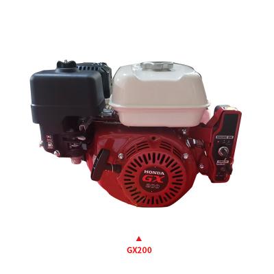 China 6.5 Hp Honda Gasoline Engine GX200 Air Cooled Electric Start for sale