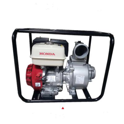 China Other Agricultural Pump WP100 High Pressure Honda Gasoline Engine Water Pump High Lift 4 Inch Irrigation for sale