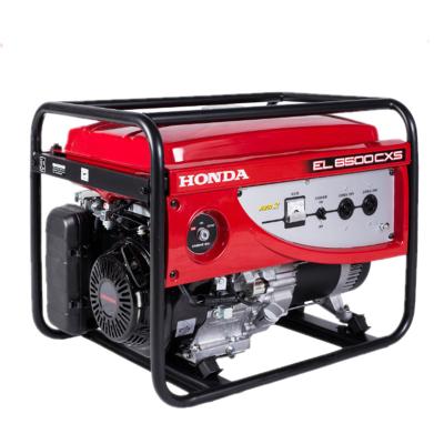 China Honda Engine GX390 5.5KW Recoil Start Single Phase Gasoline Generator 220V Gasoline Backup Generator For Home Use EL6500CX for sale