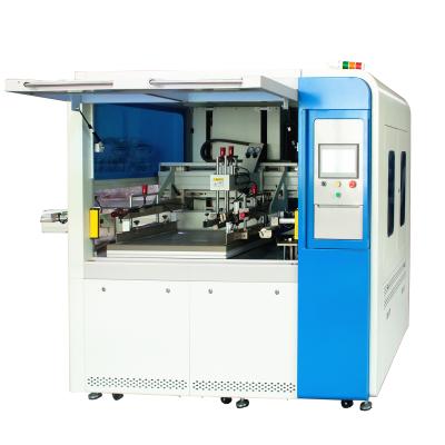 China Industrial printing automatic CCD camera positrioning industrial screen printing machine screen printer manufacturer for sale