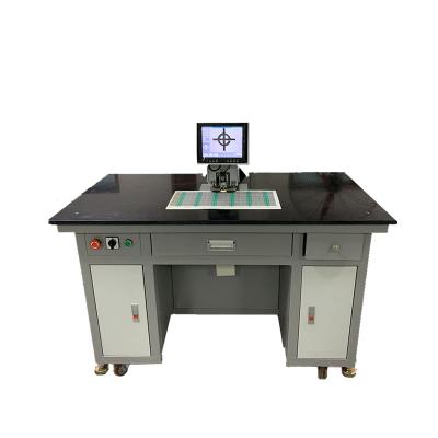 China Factory VT015 Pneumatic Camera Hole Punch Machine / CCD Punching Machine For Membrane Switch With CE for sale