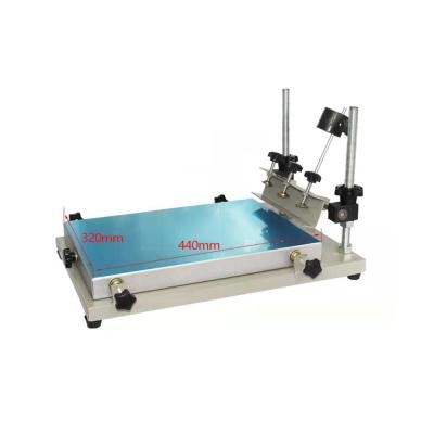 China Customizable T Shirt Printing Manual One Station Screen Printing Machine For Plastic Plate Printing. for sale