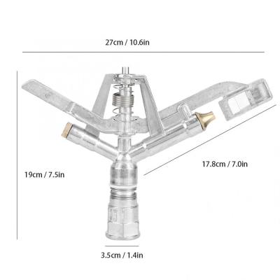 China 360 degree irrigation sprinkler impact agricultural sprinkler system for agricultural irrigation for sale