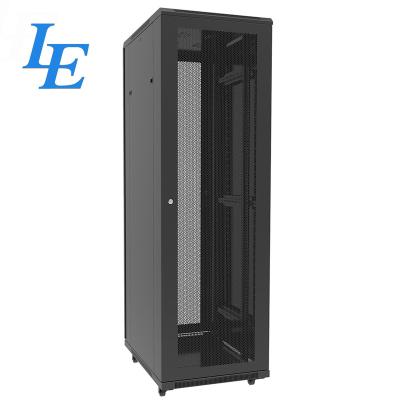 China SPCC Cold Rolled Steel 19 Inch Mesh Door Network Data Server Rack for sale