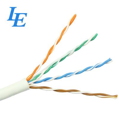 China Unshielded Telecommunication U/UTP CAT5e Twisted 4 Pair Network Cable for sale