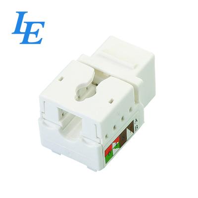 China Ethernet Network Toolless Jack CAT6 Female Keystone Jack UTP RJ45 Keystone Jack for sale