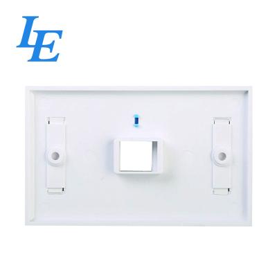 China 86*86Type telecommunication rj45 front plate for sale