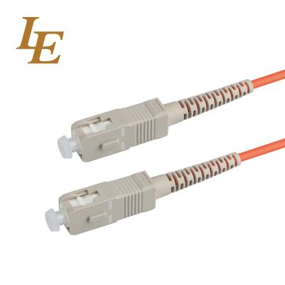 China FTTH FTTB FTTX Patch Cord Multimode Duplex Fiber Optic Patch Cord for sale