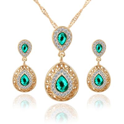 China Trendy Wholesale Fashion Women Jewelry Gold Chain Ring Earrings Necklace Pendant Jewelery for sale