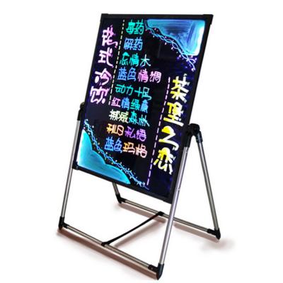 China Advertising and showing 40*60cm acrylic board writing led board, led board writing, led board display for sale