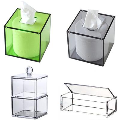 China Acrylic High Quality Acrylic Box With Lid Custom Acrylic Display Boxes for sale