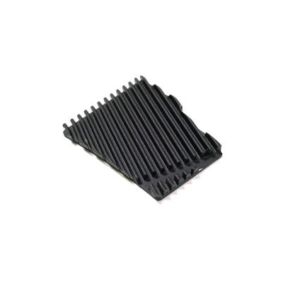 China Aluminum Extruded Welding Passive Heatsink Cpu Intel Amd Peltier Pin Fin Metal Waist Heatsink Custom Heatsink Silver Color for sale