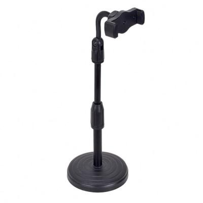 China Tabletop Microphone Stand Extendable Extendable Degree Rotate Adjust Phone Holder Swivel Phone Desk Lifting Lazy Live Flowing Bracket for sale