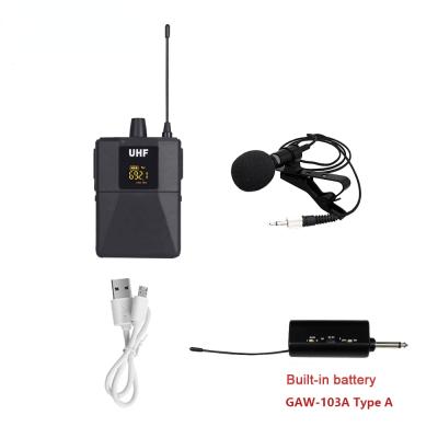 China Wireless Mic Camera Headset Wireless System Lavalier Microphone Headset Microphone Lapel Microphone for Camera Phone Public Speaking Teacher for sale