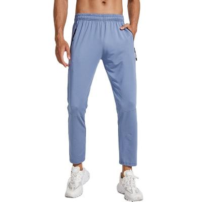 China New Quality Summer Spring Men's Fitness Yoga Training Men's Outdoor Running Pants Breathable Quick Dry Loose Fit Slim Stretch Pants Custom Made for sale