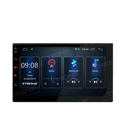 China Latest 7 Inch Touch Screen Android 10.0 Quad Core Multimedia GPS Navigation Player With Built-in DSP for sale