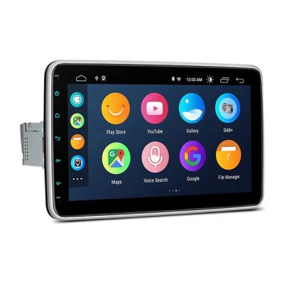 China Universal 10.1 Inch Single Din Screen Car Stereo GPS Quad Core Adjustable PIP Mode Enabled Full RCA Output for sale