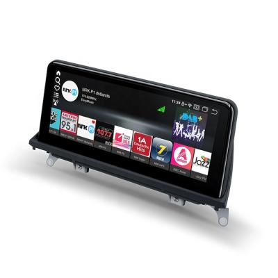 China 10.25 Inch IPS Screen Car Video Auto Radio GPS With Dual Wi-Fi VCR 2K Band UI Multiple Themes For BMW X5 for sale