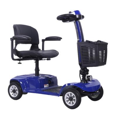 China Unisex Elderly Folding 4 Wheels Electric Mobility Scooter CE Certification For Handicapped Or Handicapped Power Scooter For Adults for sale