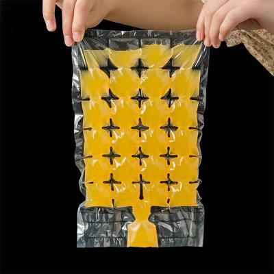 China LDPE Moisture Proof Disposable Self Seal Ice Cube Bags Pack Mold Trays Self Seal Maker Ice Cube Freezer Bags for sale