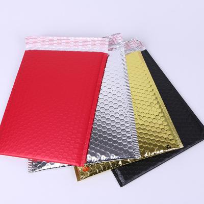 China Rose Gold Red Green Pink Purple Silver Custom Shipping Printed Bubble Envelope Mailer / Courier / Express Packing Mailer / Mailer Bags With Logo for sale