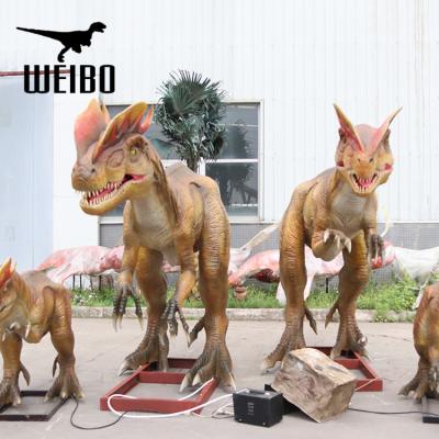 China Theme Park Life Size Robotic Dinosaur Model For Amusement Park for sale