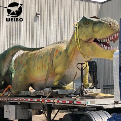 China Outdoor Realistic Theme Park T Rex Dinosaur Robot Dinosaur Model for sale