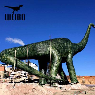 China Theme Park Fiberglass Dinosaur Life Size Dinosaur Statue for sale