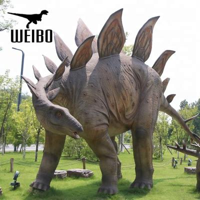 China Theme park dinosaur robot simulation stegosaurus animatronic model for sale